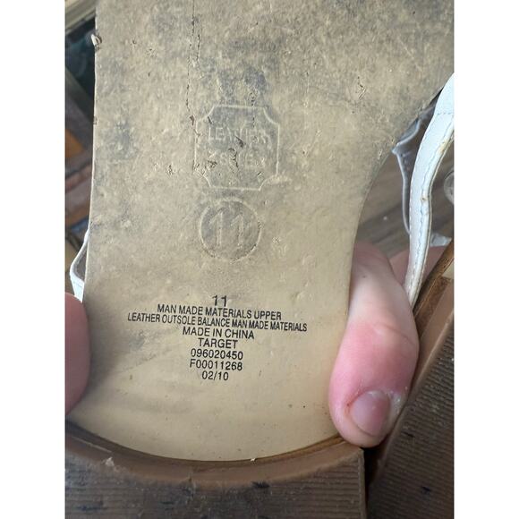 6/$25 Miss Trish For Target Seahorse Bedazzled Summer Sandals - Picture 6 of 8